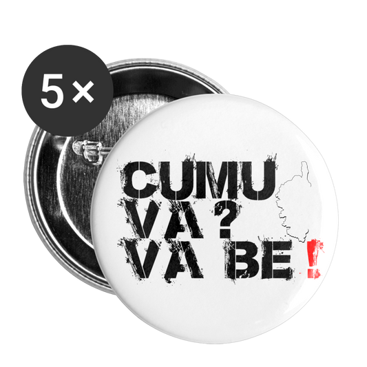 Lot de 5 badges (32 mm) Cumu Va ? Va Be ! - Ochju Ochju taille unique SPOD Lot de 5 moyens badges (32 mm) Lot de 5 badges (32 mm) Cumu Va ? Va Be !