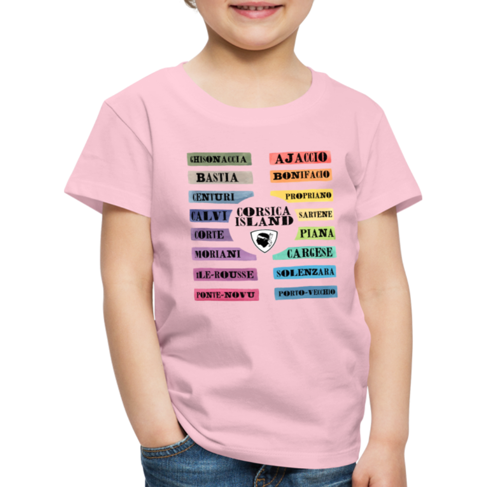 T-shirt Premium Enfant Corsica Island - Ochju Ochju rose liberty / 98/104 (2 ans) SPOD T-shirt Premium Enfant T-shirt Premium Enfant Corsica Island