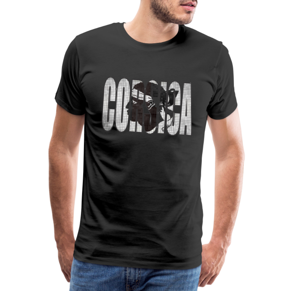 T-shirt Premium Homme Corsica - Ochju Ochju noir / S SPOD T-shirt Premium Homme T-shirt Premium Homme Corsica