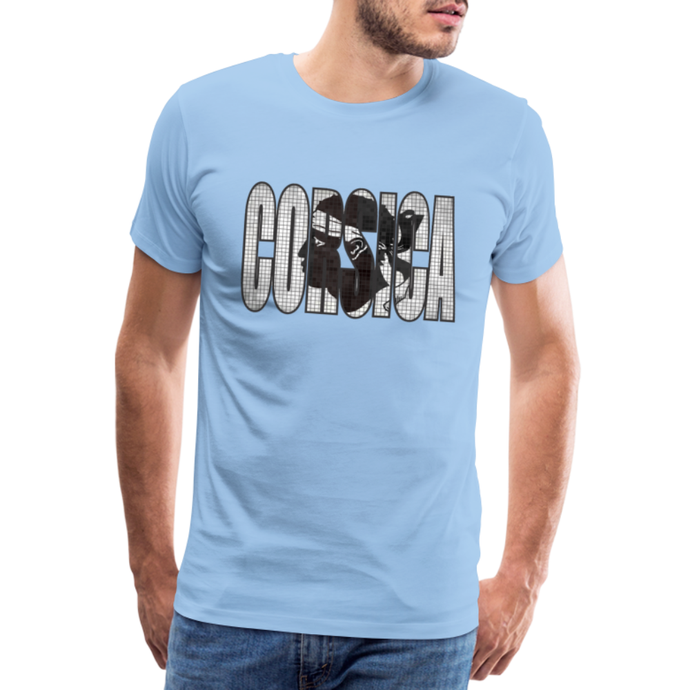T-shirt Premium Homme Corsica - Ochju Ochju ciel / S SPOD T-shirt Premium Homme T-shirt Premium Homme Corsica