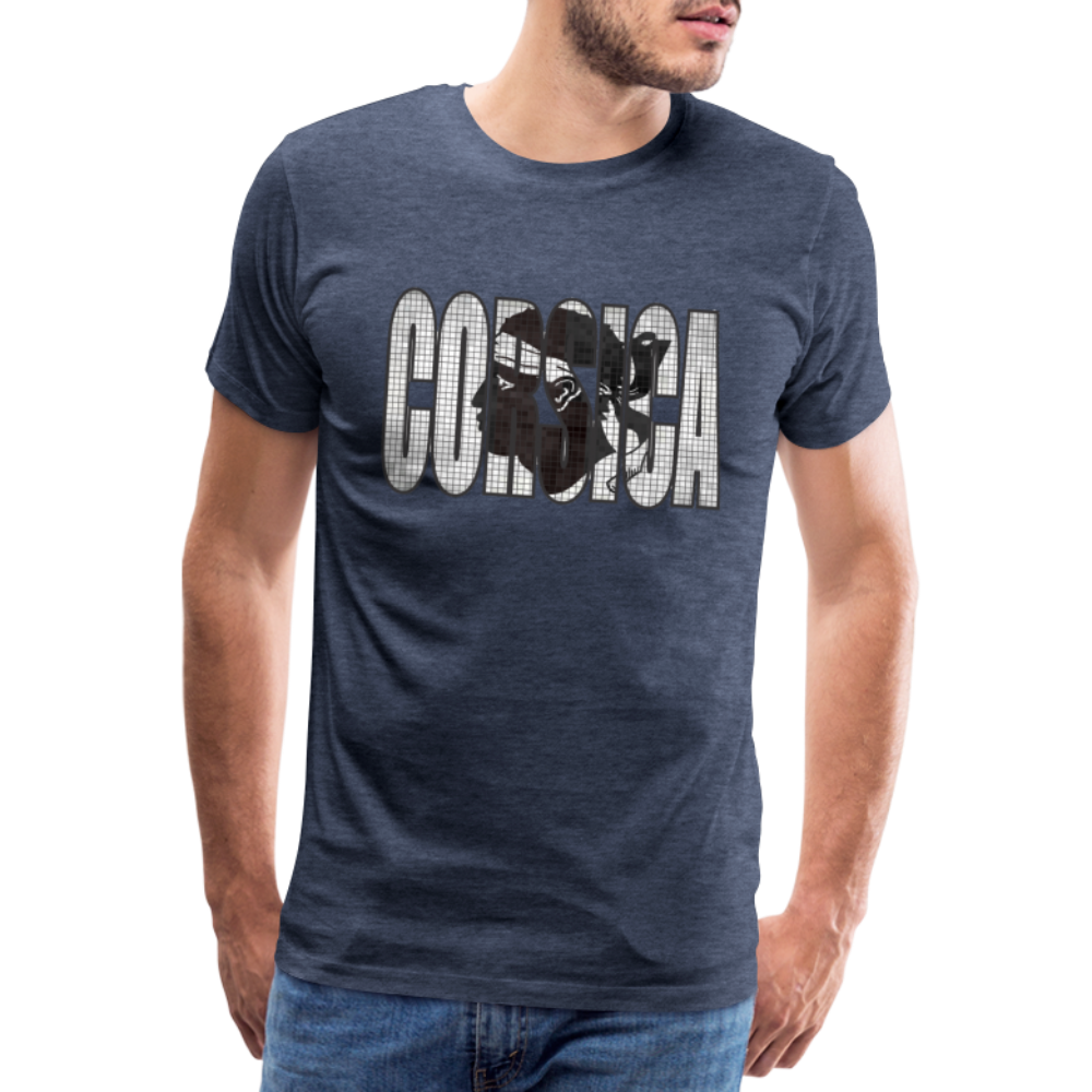 T-shirt Premium Homme Corsica - Ochju Ochju bleu chiné / S SPOD T-shirt Premium Homme T-shirt Premium Homme Corsica