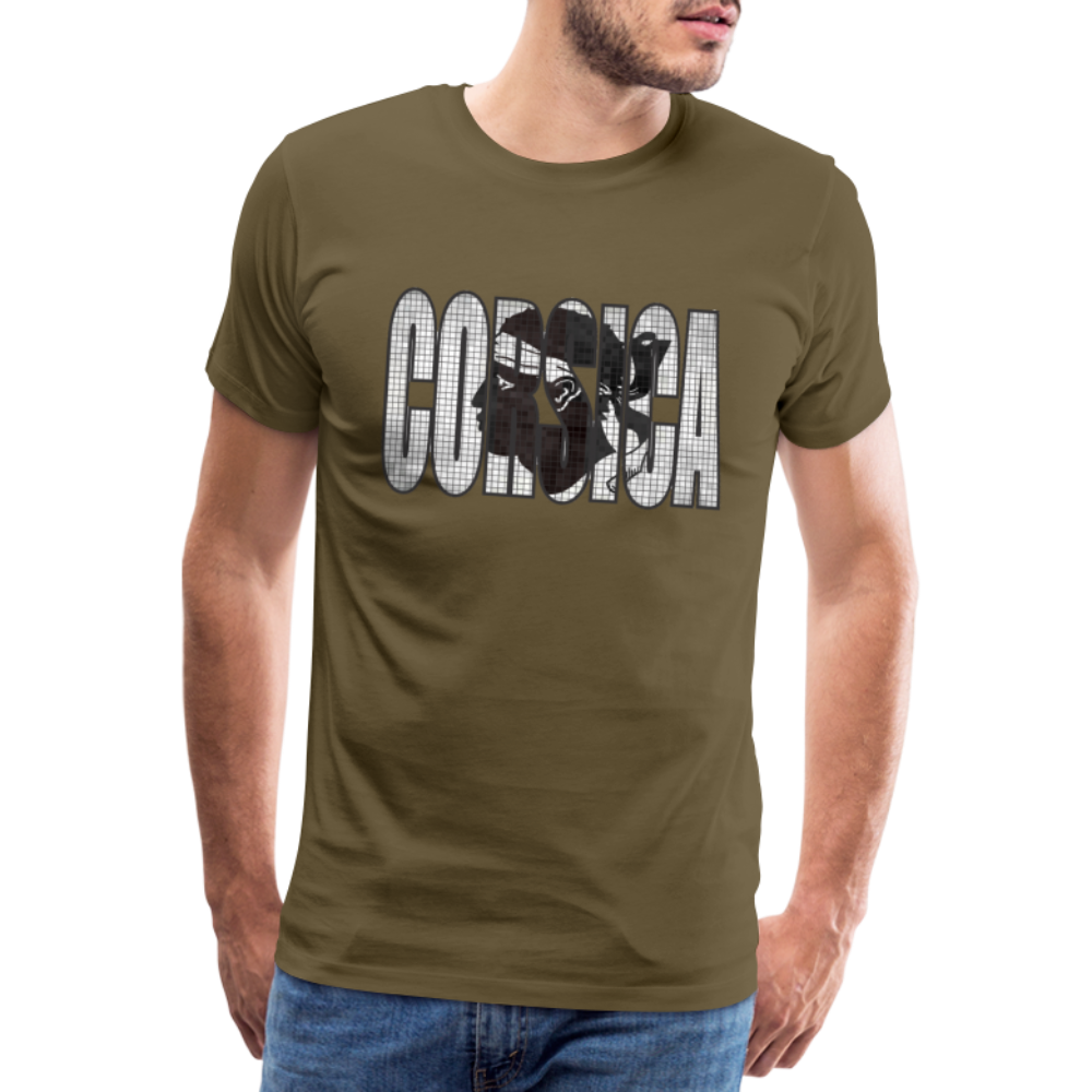 T-shirt Premium Homme Corsica - Ochju Ochju kaki / S SPOD T-shirt Premium Homme T-shirt Premium Homme Corsica