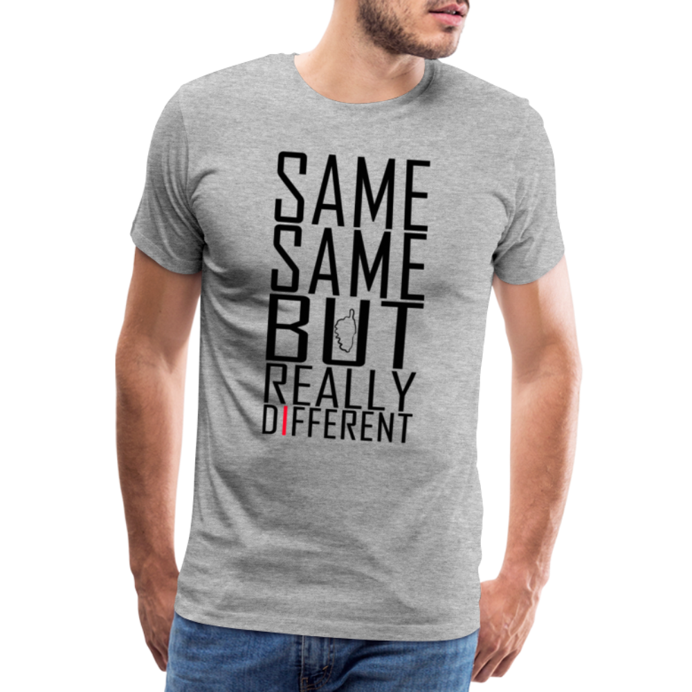 T-shirt Premium Homme Same Same - Ochju Ochju gris chiné / S SPOD T-shirt Premium Homme T-shirt Premium Homme Same Same