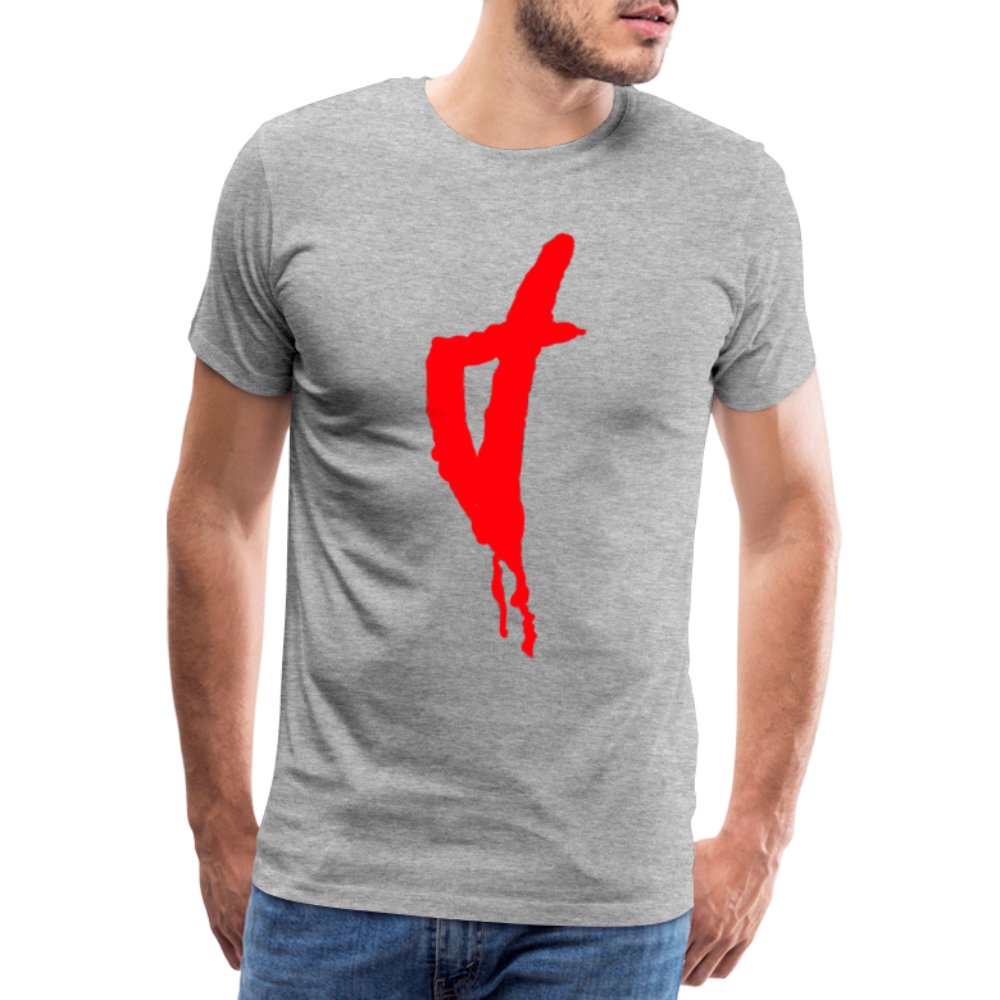 T-shirt Premium Homme Corse Rouge - Ochju Ochju gris chiné / S SPOD T-shirt Premium Homme T-shirt Premium Homme Corse Rouge