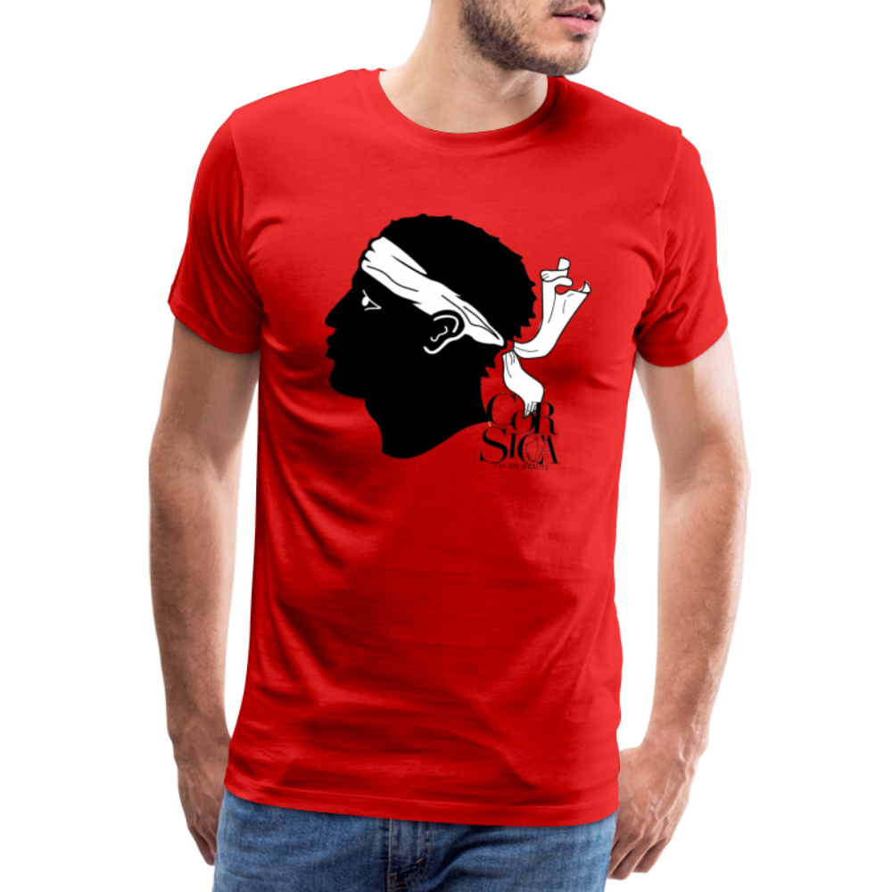 T-shirt Premium Homme Tête de Maure - Ochju Ochju rouge / S SPOD T-shirt Premium Homme T-shirt Premium Homme Tête de Maure