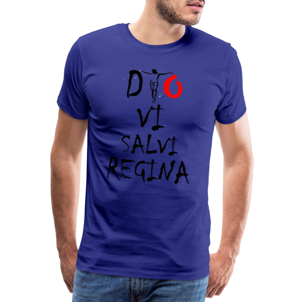 T-shirt Premium Homme Dio Vi Salvi Regina - Ochju Ochju bleu roi / S SPOD T-shirt Premium Homme T-shirt Premium Homme Dio Vi Salvi Regina