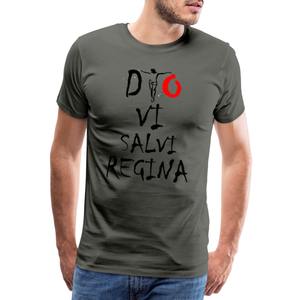T-shirt Premium Homme Dio Vi Salvi Regina - Ochju Ochju asphalte / S SPOD T-shirt Premium Homme T-shirt Premium Homme Dio Vi Salvi Regina
