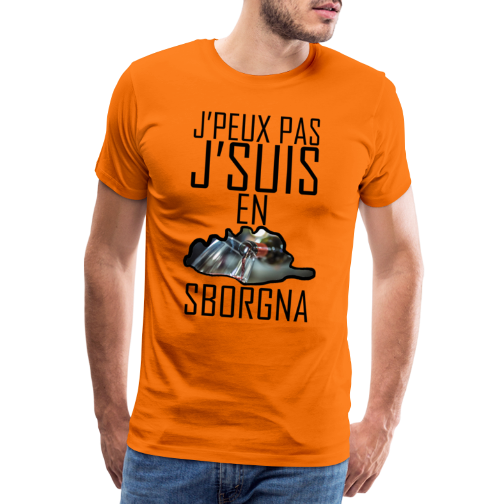 T-shirt Premium Homme J'Suis en Sborgna - Ochju Ochju orange / S SPOD T-shirt Premium Homme T-shirt Premium Homme J'Suis en Sborgna