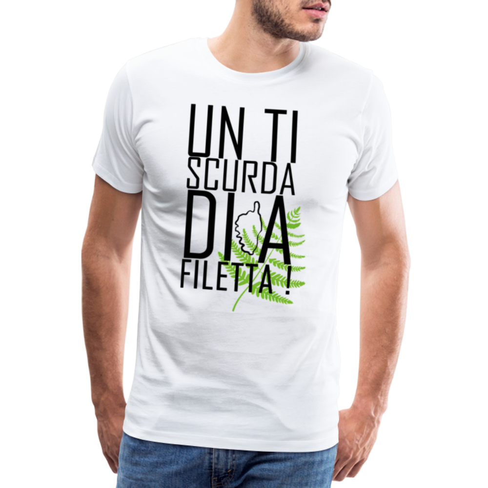 T-shirt Premium Homme A Filetta ! - Ochju Ochju blanc / S SPOD T-shirt Premium Homme T-shirt Premium Homme A Filetta !