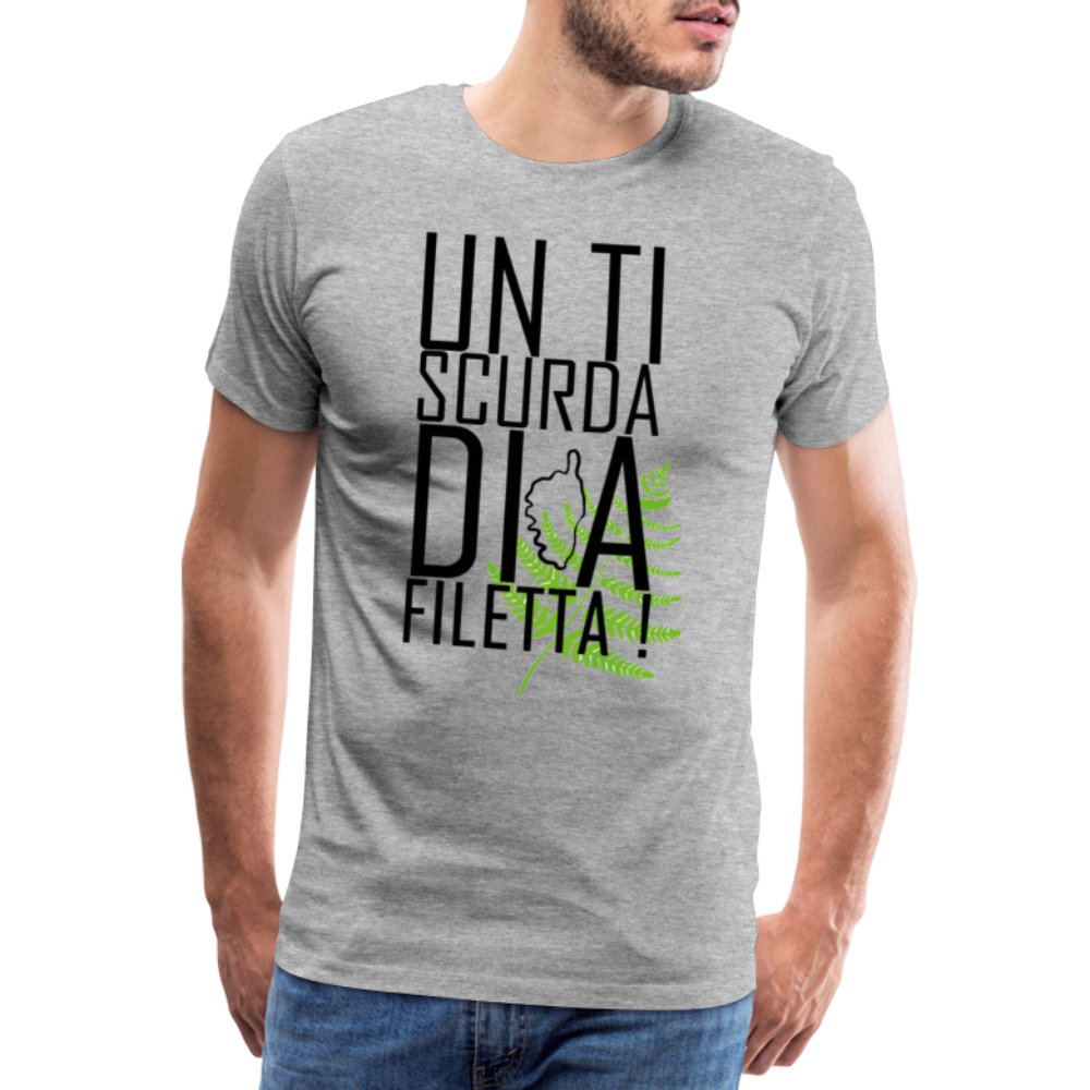 T-shirt Premium Homme A Filetta ! - Ochju Ochju gris chiné / S SPOD T-shirt Premium Homme T-shirt Premium Homme A Filetta !