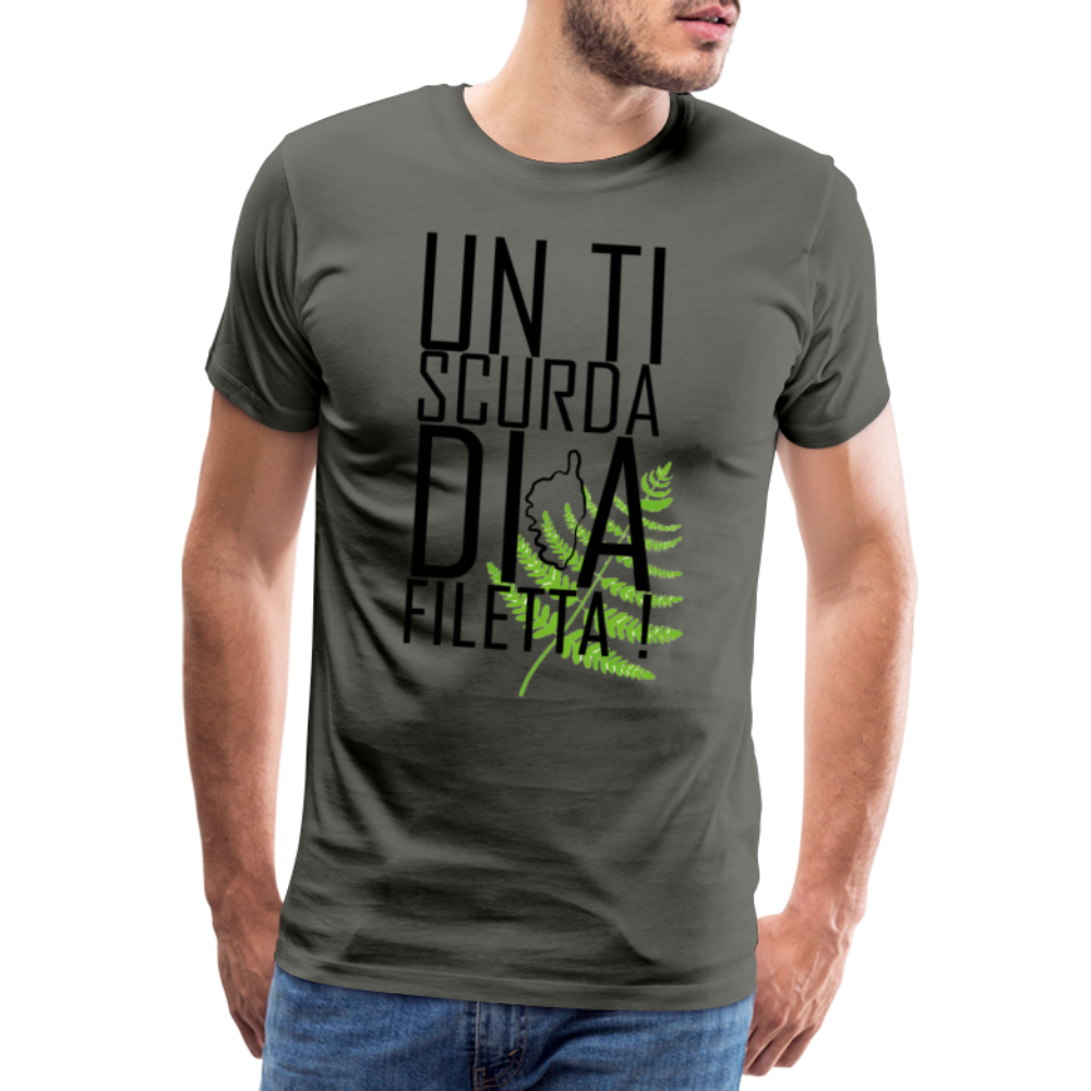 T-shirt Premium Homme A Filetta ! - Ochju Ochju asphalte / S SPOD T-shirt Premium Homme T-shirt Premium Homme A Filetta !