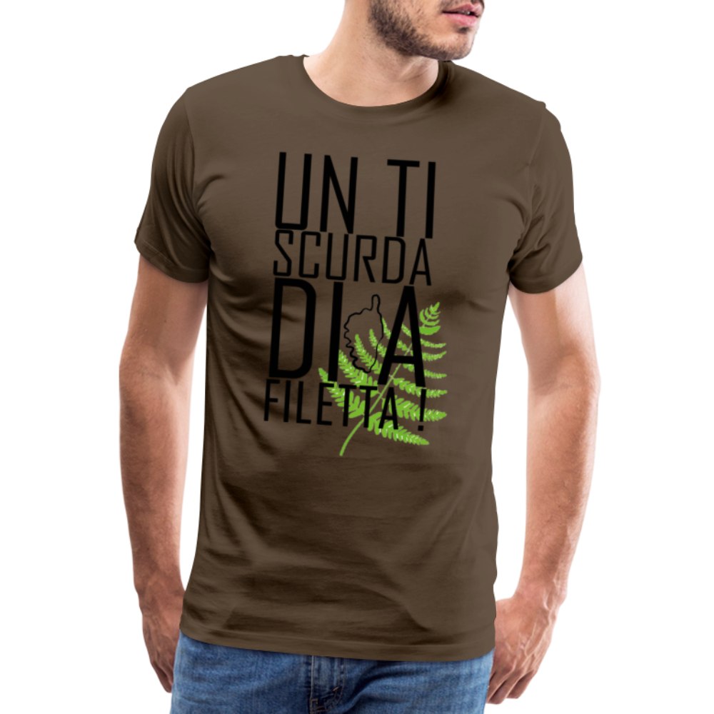T-shirt Premium Homme A Filetta ! - Ochju Ochju marron bistre / S SPOD T-shirt Premium Homme T-shirt Premium Homme A Filetta !
