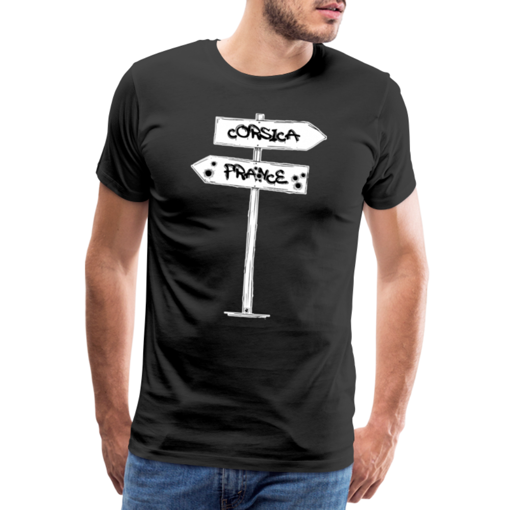 T-shirt Premium Homme Corsica/France - Ochju Ochju noir / S SPOD T-shirt Premium Homme T-shirt Premium Homme Corsica/France