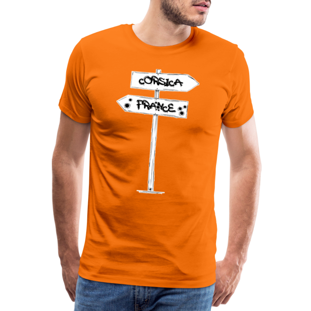 T-shirt Premium Homme Corsica/France - Ochju Ochju orange / S SPOD T-shirt Premium Homme T-shirt Premium Homme Corsica/France