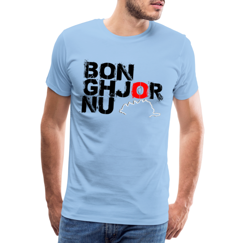 T-shirt Premium Homme Bonghjornu - Ochju Ochju ciel / S SPOD T-shirt Premium Homme T-shirt Premium Homme Bonghjornu