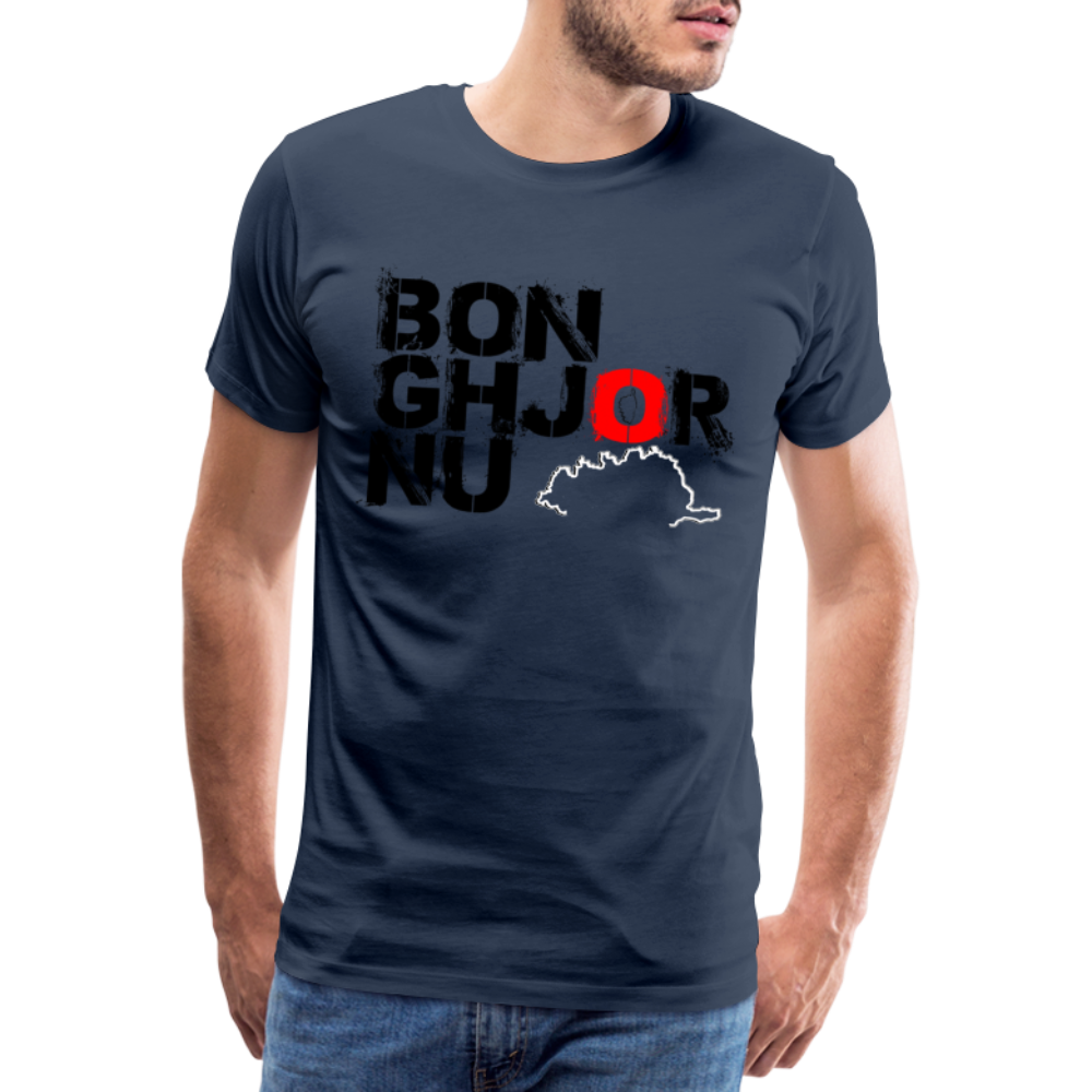 T-shirt Premium Homme Bonghjornu - Ochju Ochju bleu marine / S SPOD T-shirt Premium Homme T-shirt Premium Homme Bonghjornu