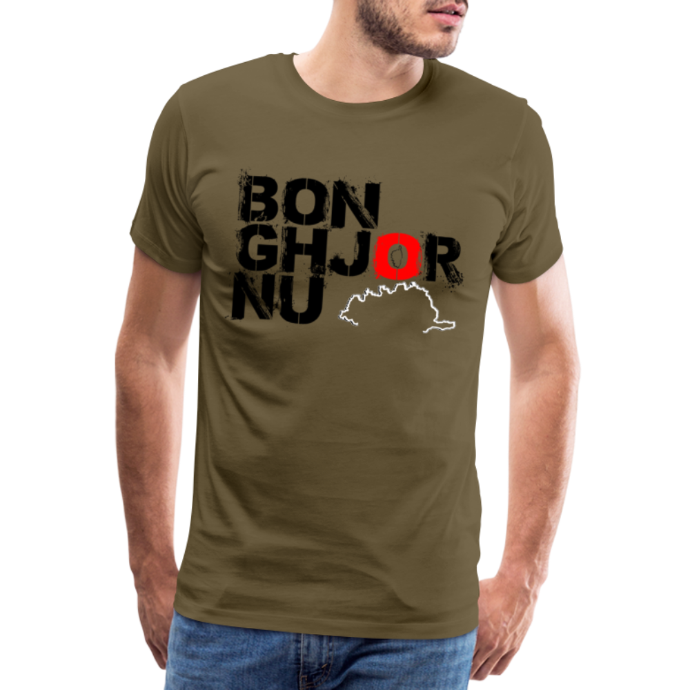 T-shirt Premium Homme Bonghjornu - Ochju Ochju kaki / S SPOD T-shirt Premium Homme T-shirt Premium Homme Bonghjornu