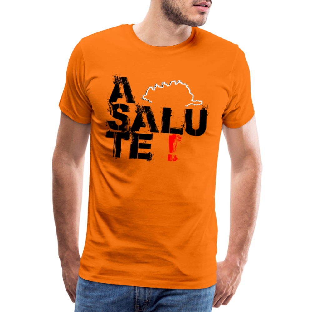 T-shirt Premium Homme A Salute ! - Ochju Ochju orange / S SPOD T-shirt Premium Homme T-shirt Premium Homme A Salute !