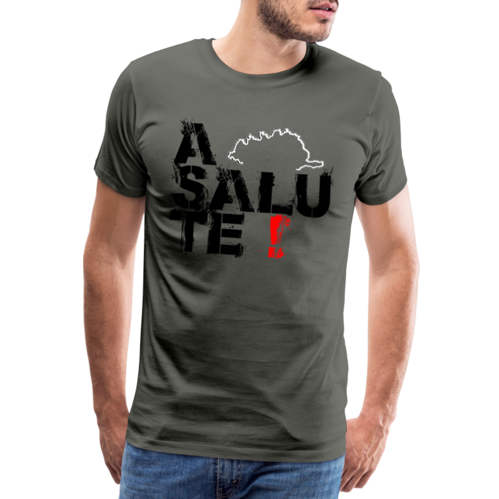 T-shirt Premium Homme A Salute ! - Ochju Ochju asphalte / S SPOD T-shirt Premium Homme T-shirt Premium Homme A Salute !