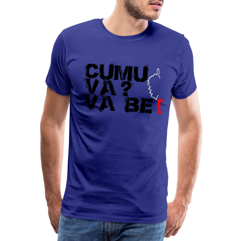T-shirt Premium Homme Cumu Va ? Va Be ! - Ochju Ochju bleu roi / S SPOD T-shirt Premium Homme T-shirt Premium Homme Cumu Va ? Va Be !