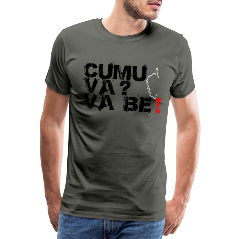 T-shirt Premium Homme Cumu Va ? Va Be ! - Ochju Ochju asphalte / S SPOD T-shirt Premium Homme T-shirt Premium Homme Cumu Va ? Va Be !