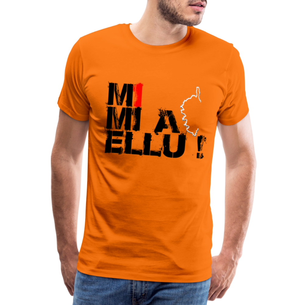T-shirt Premium Homme Mi Mi A Ellu ! - Ochju Ochju orange / S SPOD T-shirt Premium Homme T-shirt Premium Homme Mi Mi A Ellu !
