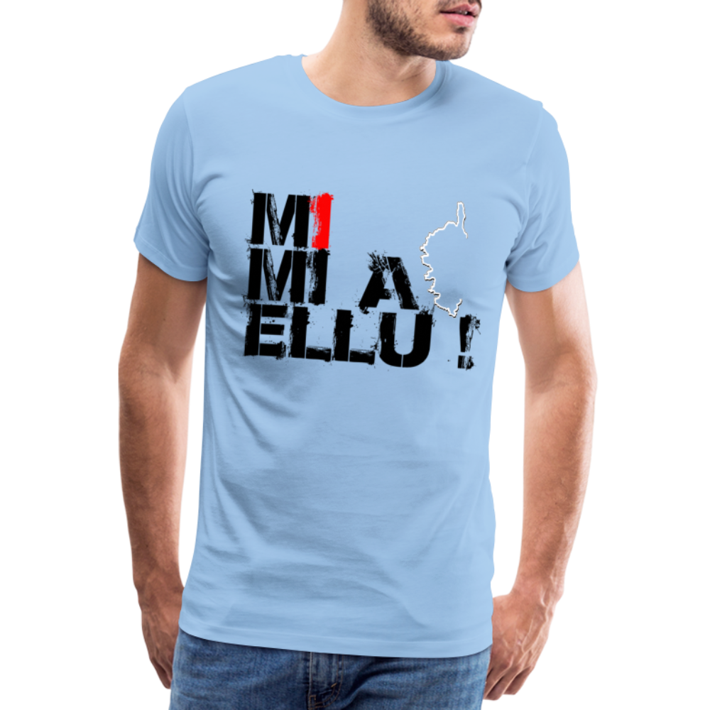T-shirt Premium Homme Mi Mi A Ellu ! - Ochju Ochju ciel / S SPOD T-shirt Premium Homme T-shirt Premium Homme Mi Mi A Ellu !