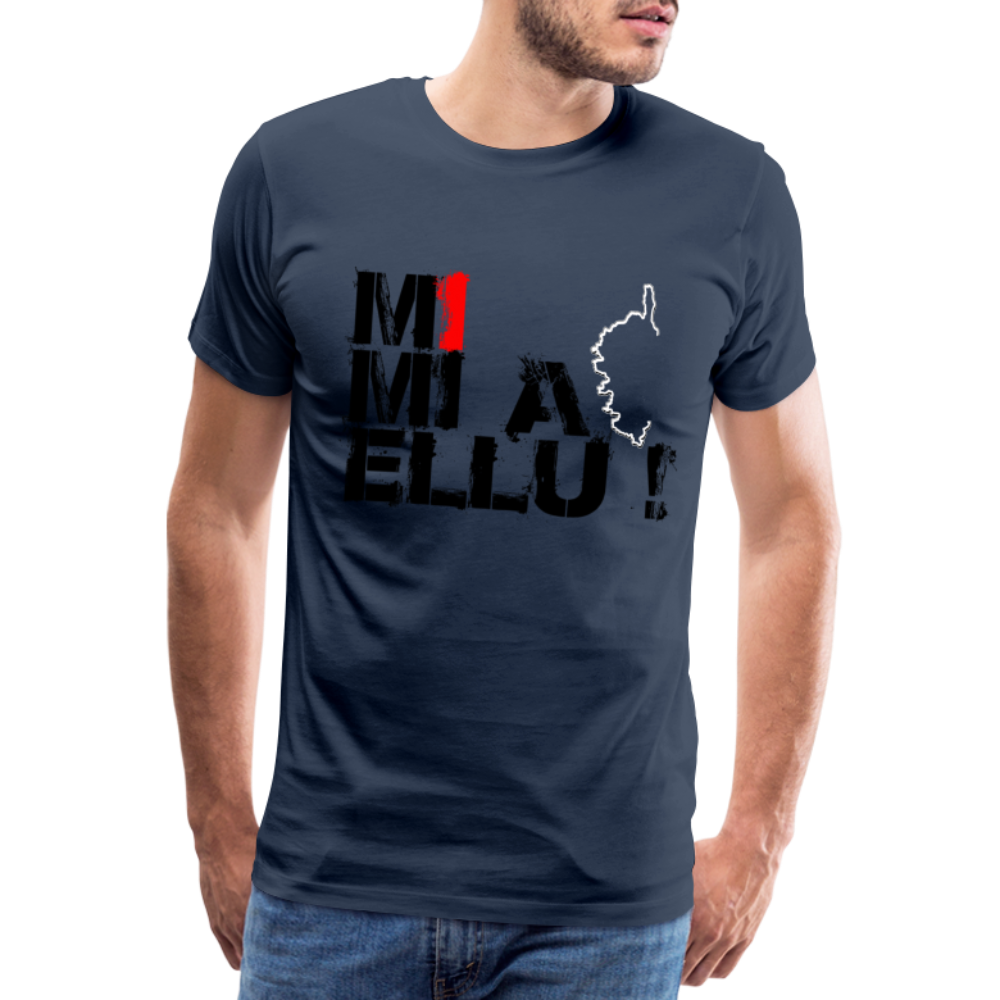 T-shirt Premium Homme Mi Mi A Ellu ! - Ochju Ochju bleu marine / S SPOD T-shirt Premium Homme T-shirt Premium Homme Mi Mi A Ellu !