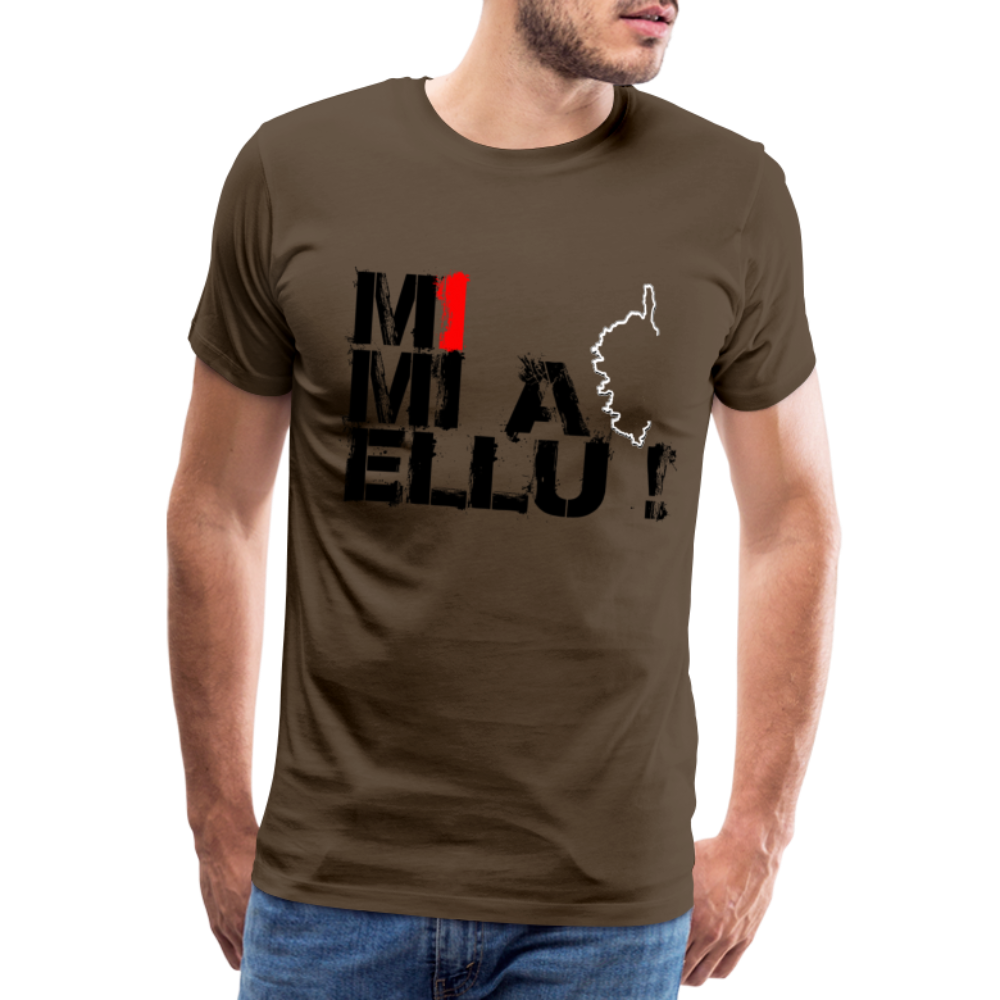 T-shirt Premium Homme Mi Mi A Ellu ! - Ochju Ochju marron bistre / S SPOD T-shirt Premium Homme T-shirt Premium Homme Mi Mi A Ellu !