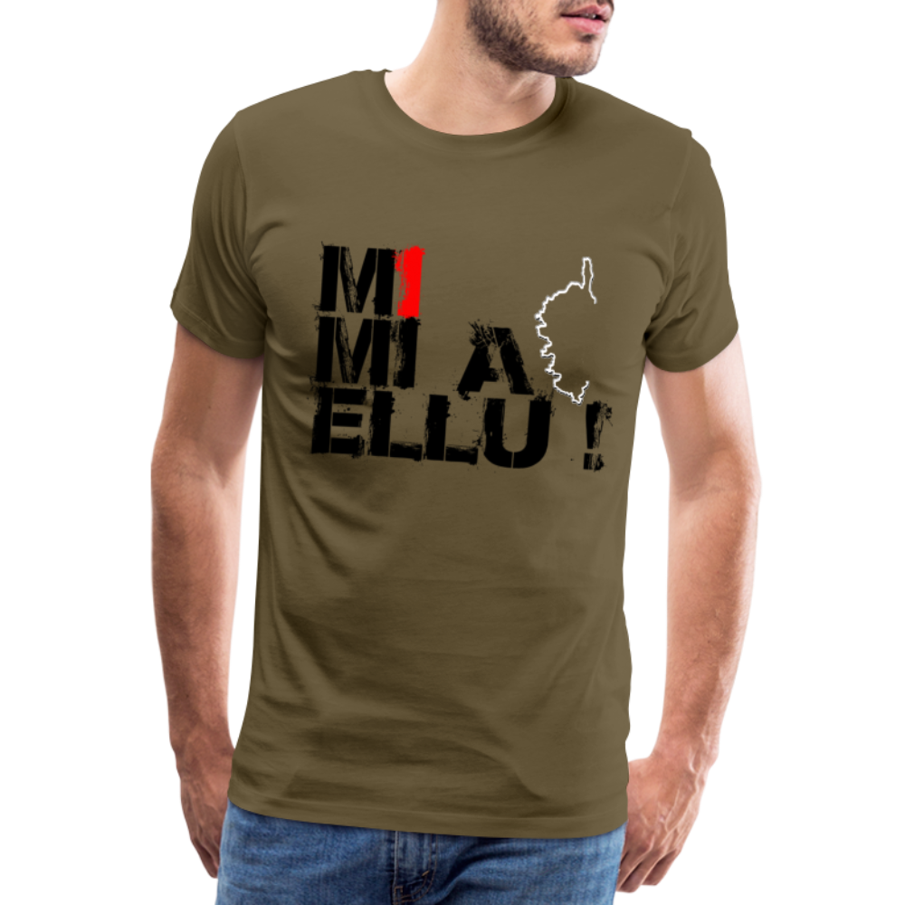 T-shirt Premium Homme Mi Mi A Ellu ! - Ochju Ochju kaki / S SPOD T-shirt Premium Homme T-shirt Premium Homme Mi Mi A Ellu !