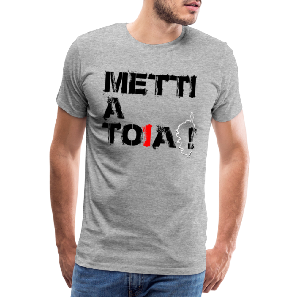 T-shirt Premium Homme Metti A Toia ! - Ochju Ochju gris chiné / S SPOD T-shirt Premium Homme T-shirt Premium Homme Metti A Toia !