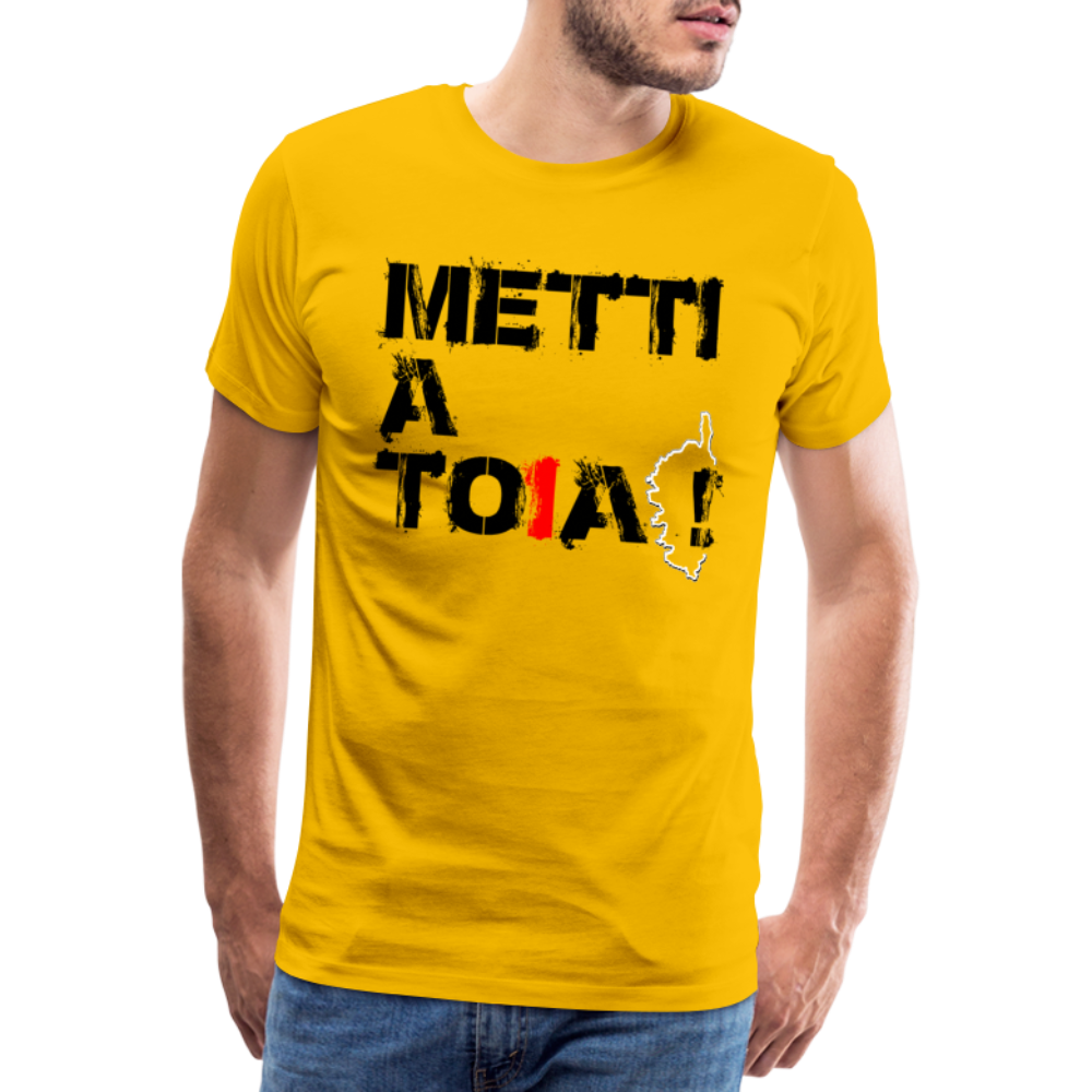 T-shirt Premium Homme Metti A Toia ! - Ochju Ochju jaune soleil / S SPOD T-shirt Premium Homme T-shirt Premium Homme Metti A Toia !