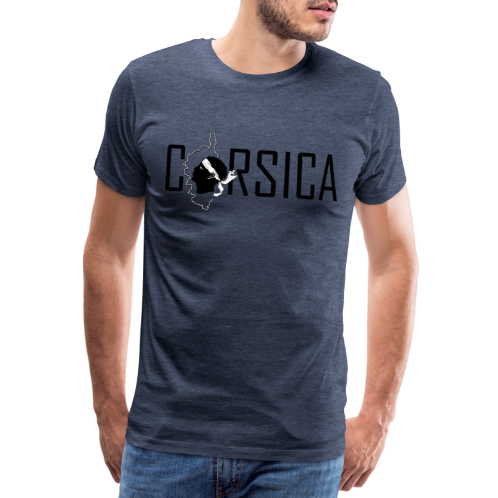 T-shirt Premium Homme Corsica - Ochju Ochju bleu chiné / S SPOD T-shirt Premium Homme T-shirt Premium Homme Corsica