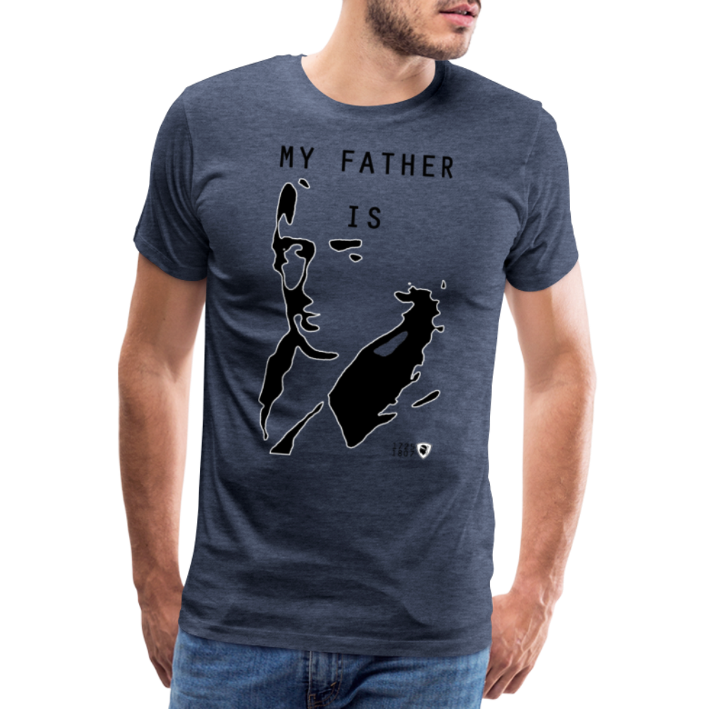 T-shirt Premium Homme My Father is Paoli - Ochju Ochju bleu chiné / S SPOD T-shirt Premium Homme T-shirt Premium Homme My Father is Paoli