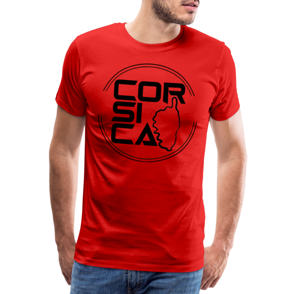 T-shirt Premium Homme Cor Si Ca - Ochju Ochju rouge / S SPOD T-shirt Premium Homme T-shirt Premium Homme Cor Si Ca