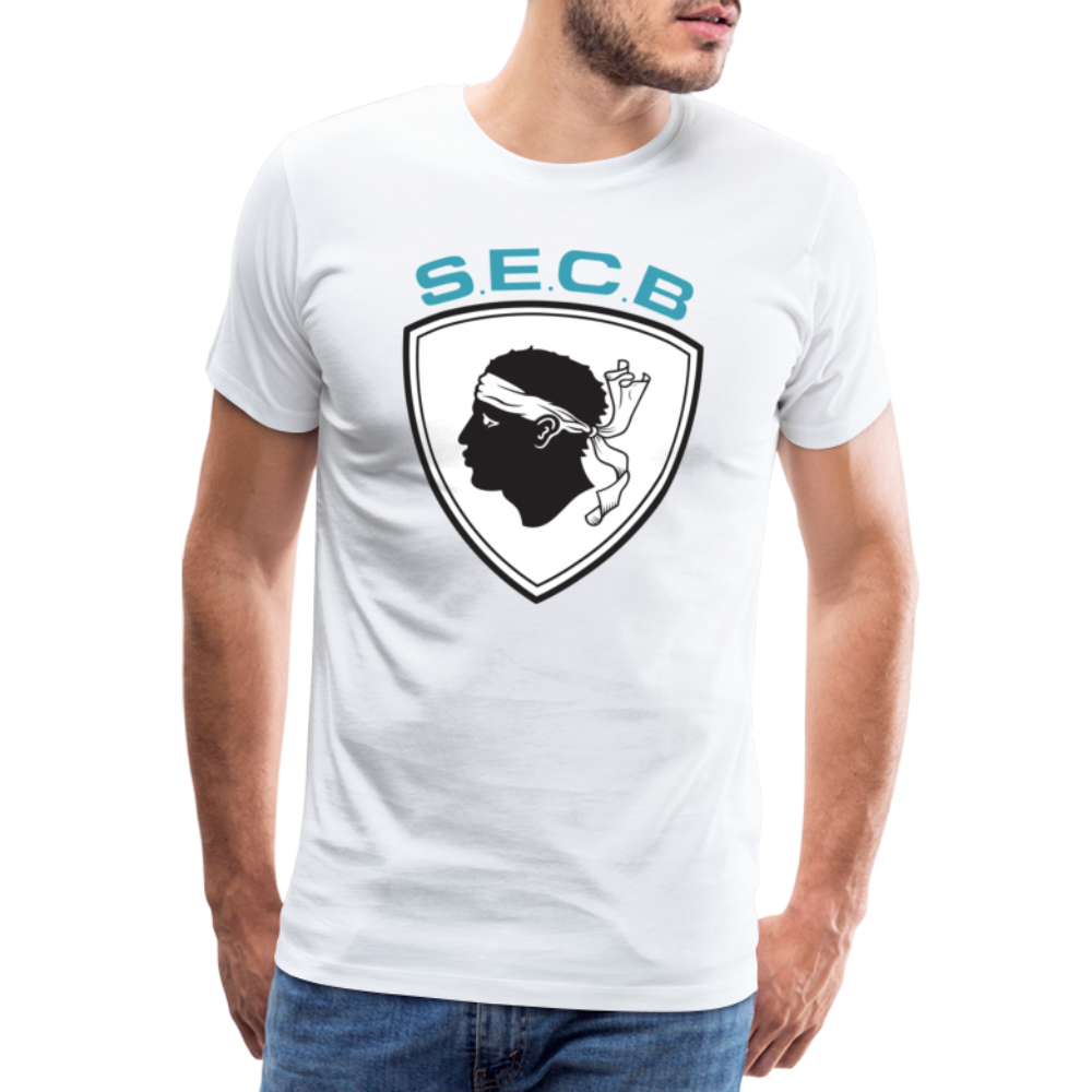 T-shirt Premium Homme SEC Bastia - Ochju Ochju blanc / S SPOD T-shirt Premium Homme T-shirt Premium Homme SEC Bastia