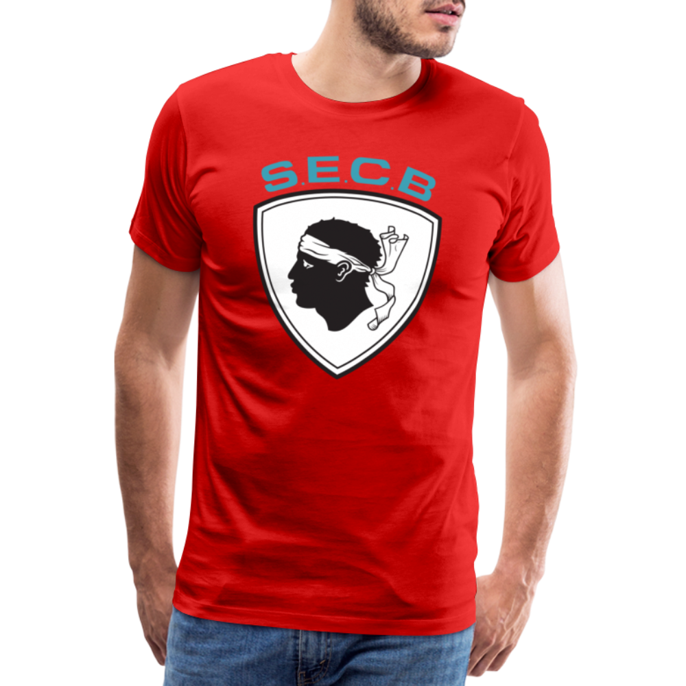 T-shirt Premium Homme SEC Bastia - Ochju Ochju rouge / S SPOD T-shirt Premium Homme T-shirt Premium Homme SEC Bastia