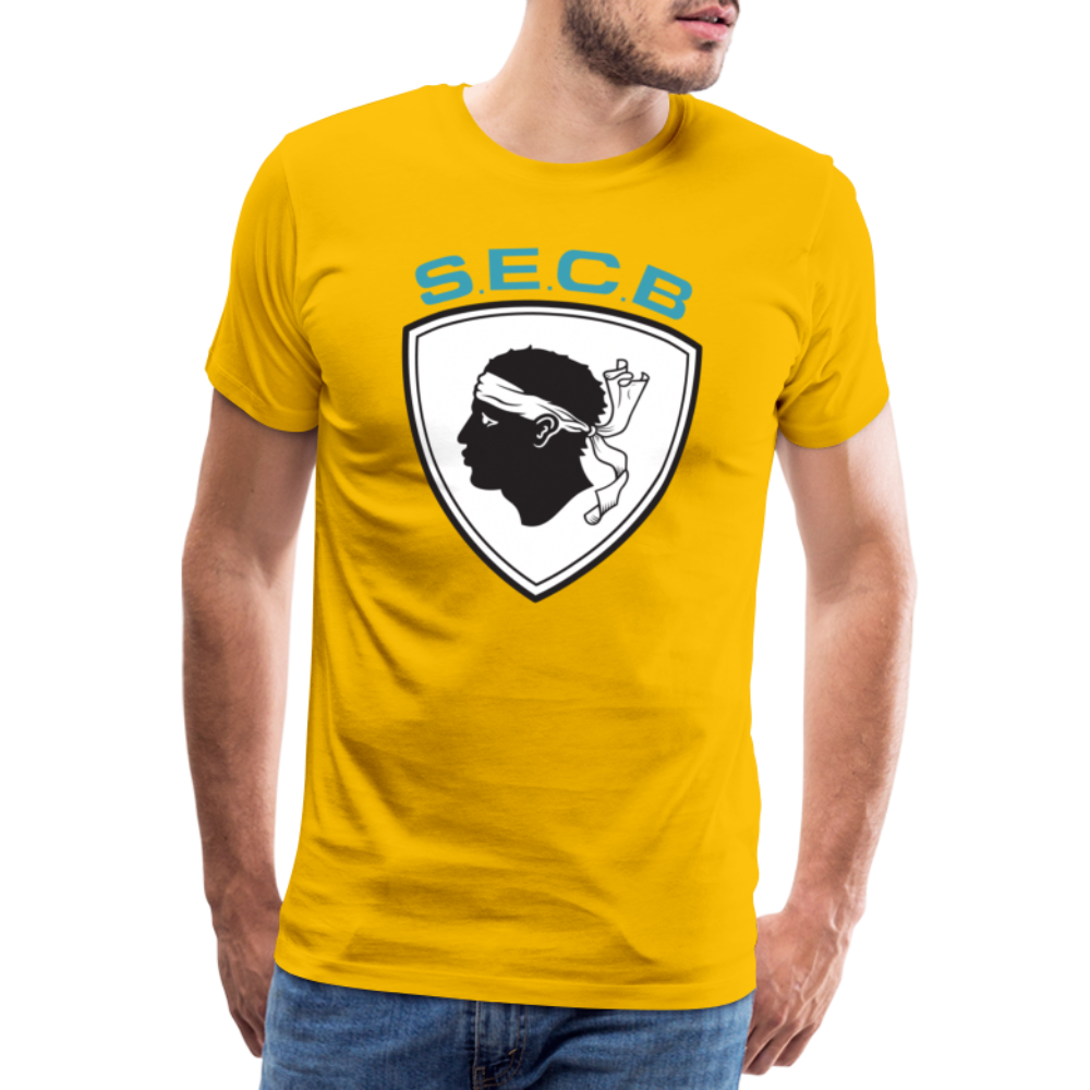 T-shirt Premium Homme SEC Bastia - Ochju Ochju jaune soleil / S SPOD T-shirt Premium Homme T-shirt Premium Homme SEC Bastia