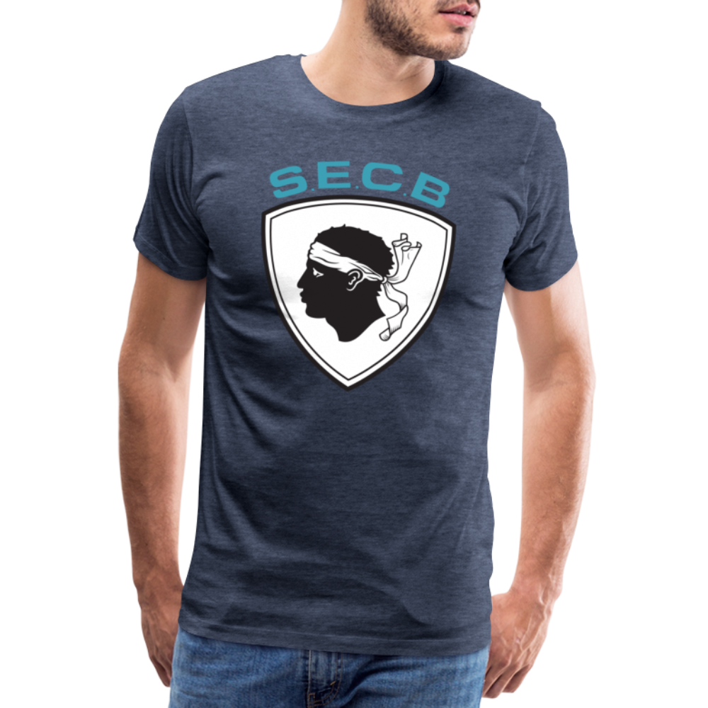 T-shirt Premium Homme SEC Bastia - Ochju Ochju bleu chiné / S SPOD T-shirt Premium Homme T-shirt Premium Homme SEC Bastia