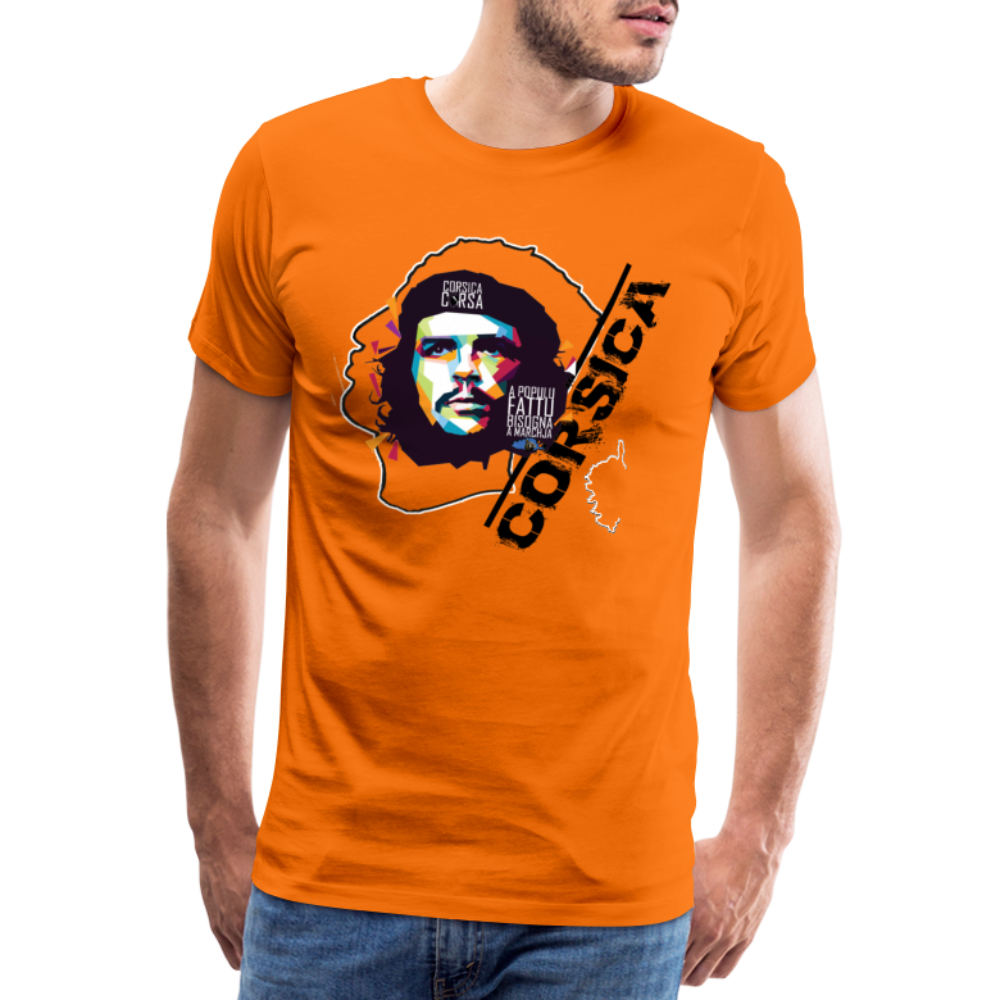 T-shirt Premium Homme Le Chè Corsica - Ochju Ochju orange / S SPOD T-shirt Premium Homme T-shirt Premium Homme Le Chè Corsica