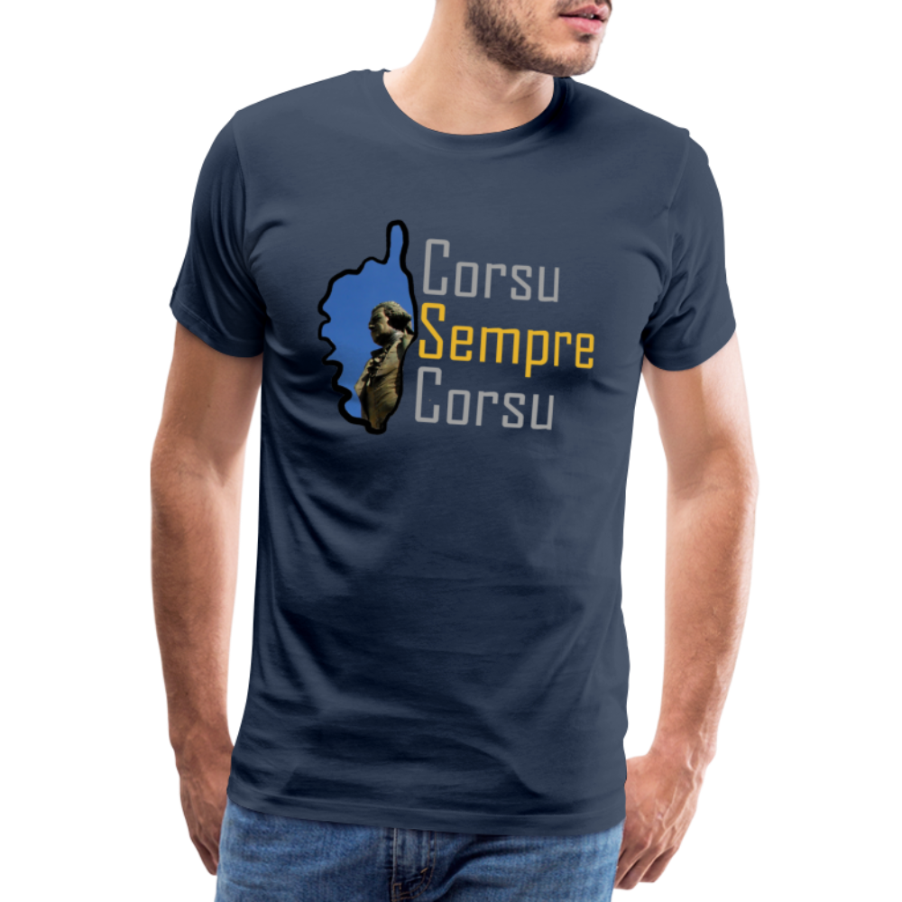 T-shirt Premium Homme Corsu Sempre Corsu - Ochju Ochju bleu marine / S SPOD T-shirt Premium Homme T-shirt Premium Homme Corsu Sempre Corsu