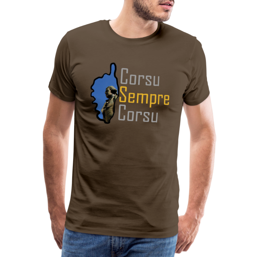 T-shirt Premium Homme Corsu Sempre Corsu - Ochju Ochju marron bistre / S SPOD T-shirt Premium Homme T-shirt Premium Homme Corsu Sempre Corsu