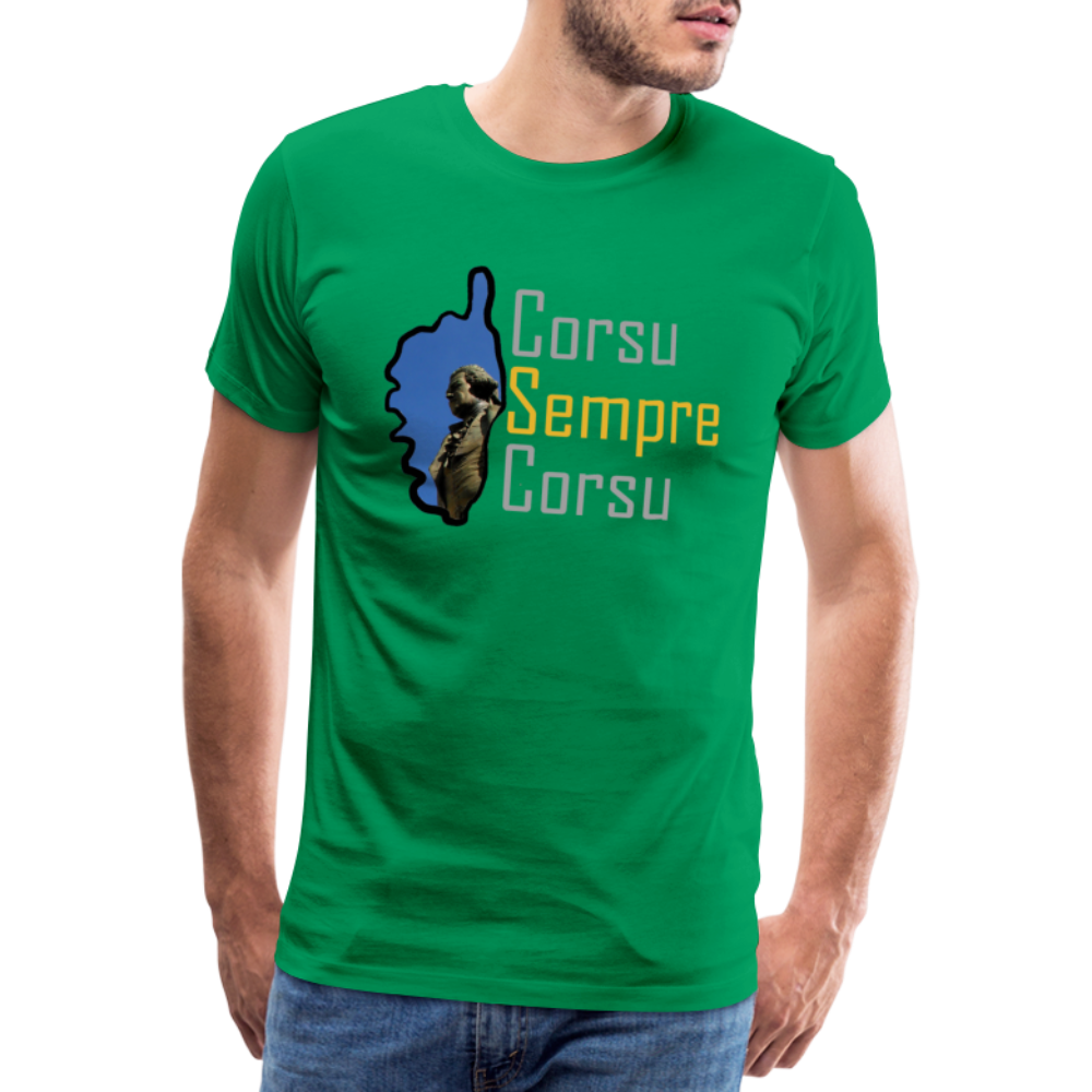T-shirt Premium Homme Corsu Sempre Corsu - Ochju Ochju vert / S SPOD T-shirt Premium Homme T-shirt Premium Homme Corsu Sempre Corsu