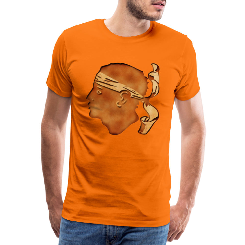 T-shirt Premium Homme Tête de Maure - Ochju Ochju orange / S SPOD T-shirt Premium Homme T-shirt Premium Homme Tête de Maure