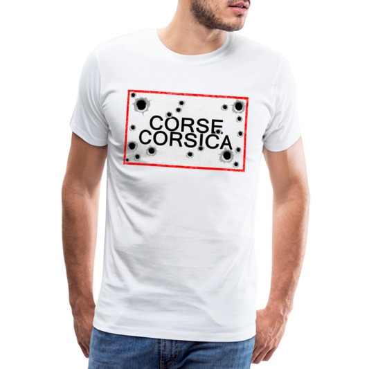 T-shirt Premium Homme Corse/Corsica - Ochju Ochju blanc / S SPOD T-shirt Premium Homme T-shirt Premium Homme Corse/Corsica
