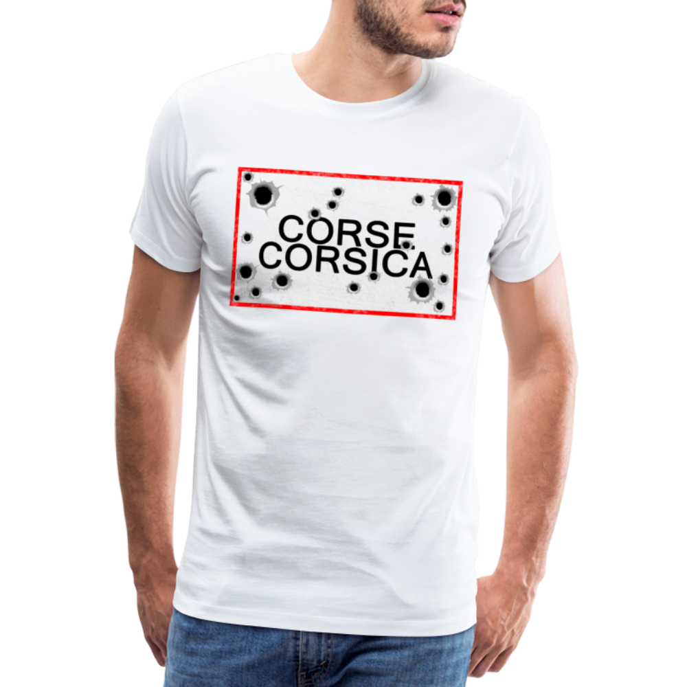 T-shirt Premium Homme Corse/Corsica - Ochju Ochju blanc / S SPOD T-shirt Premium Homme T-shirt Premium Homme Corse/Corsica