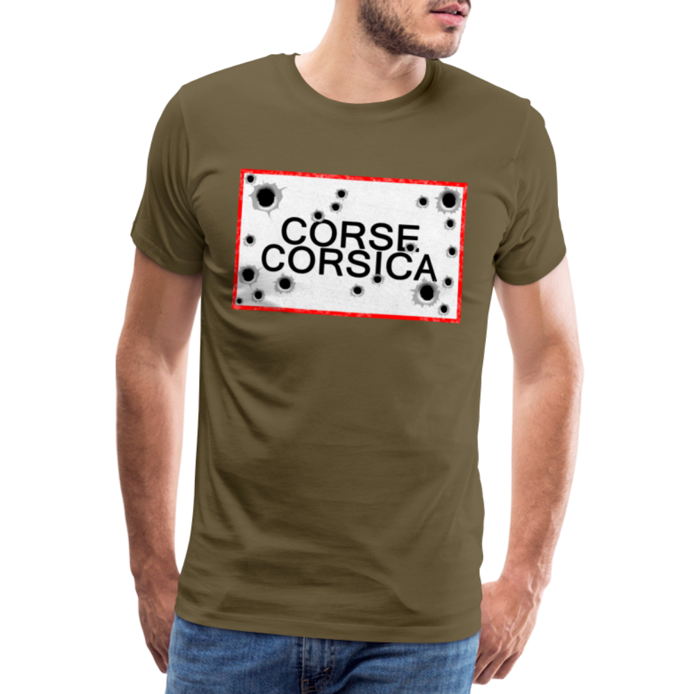 T-shirt Premium Homme Corse/Corsica - Ochju Ochju kaki / S SPOD T-shirt Premium Homme T-shirt Premium Homme Corse/Corsica
