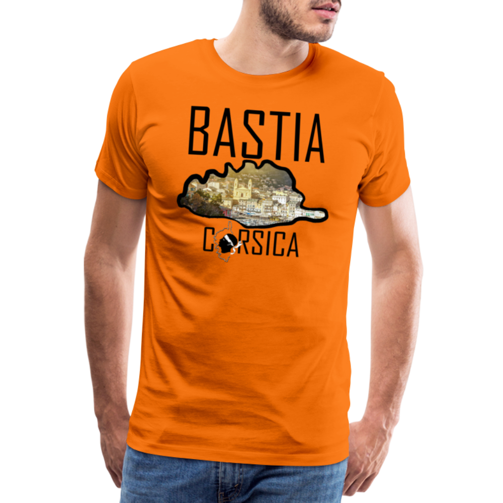 T-shirt Premium Homme Bastia Corsica - Ochju Ochju orange / S SPOD T-shirt Premium Homme T-shirt Premium Homme Bastia Corsica
