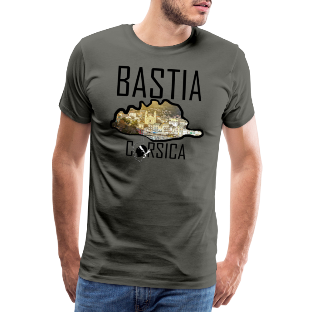 T-shirt Premium Homme Bastia Corsica - Ochju Ochju asphalte / S SPOD T-shirt Premium Homme T-shirt Premium Homme Bastia Corsica