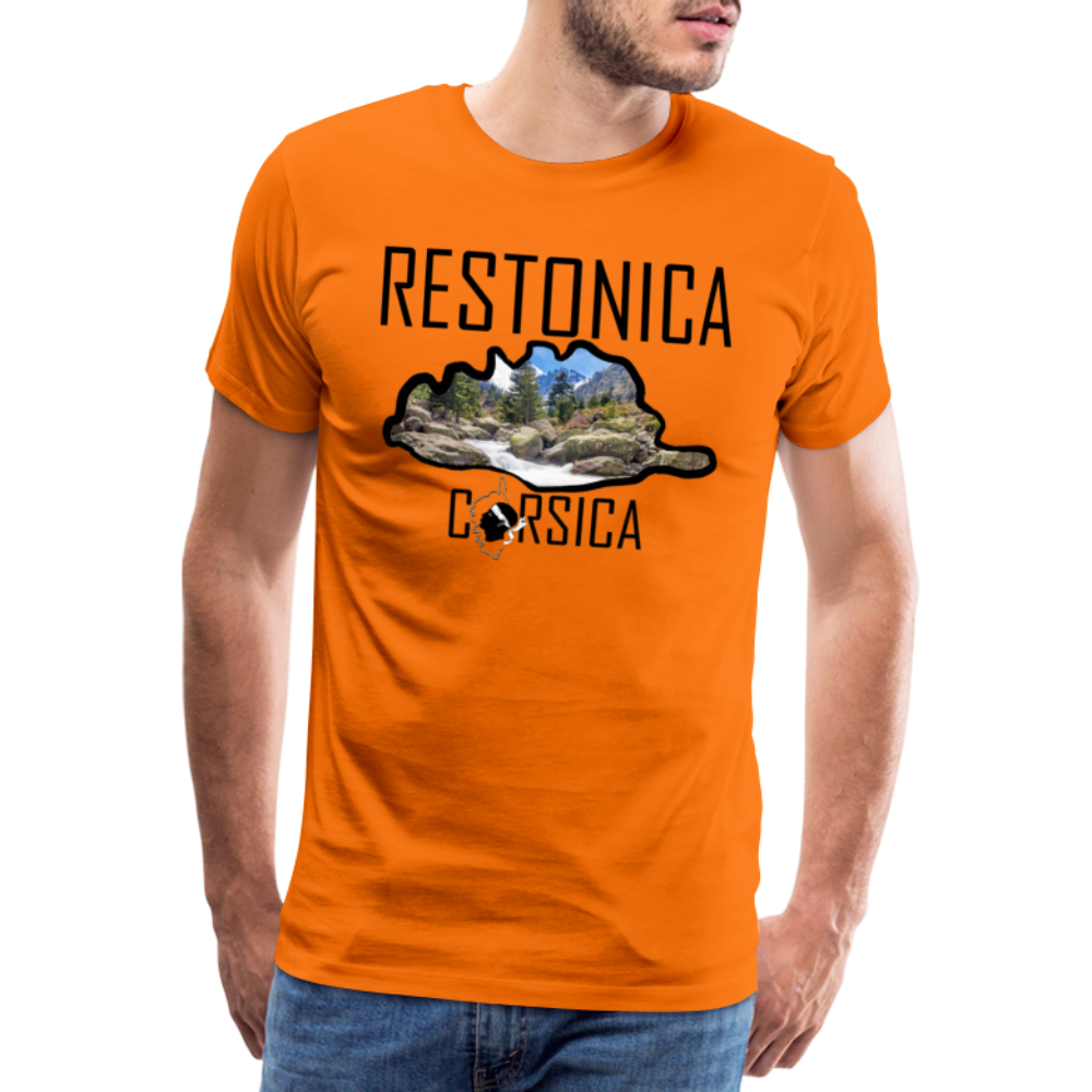 T-shirt Premium Homme La Restonica Corsica - Ochju Ochju orange / S SPOD T-shirt Premium Homme T-shirt Premium Homme La Restonica Corsica